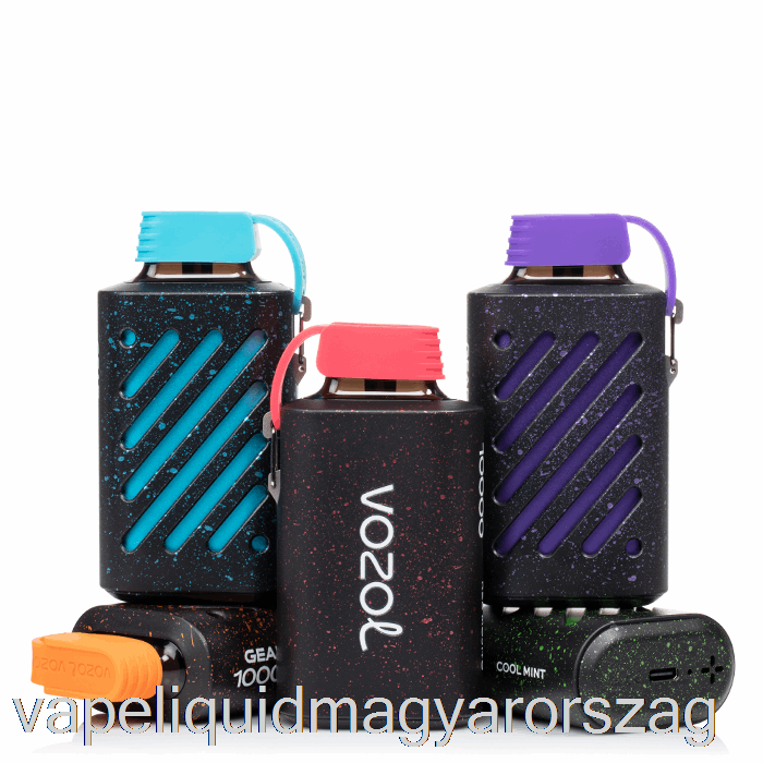 Vozol Gear 10000 Eldobható Eper Fagylalt Vape E Cigi